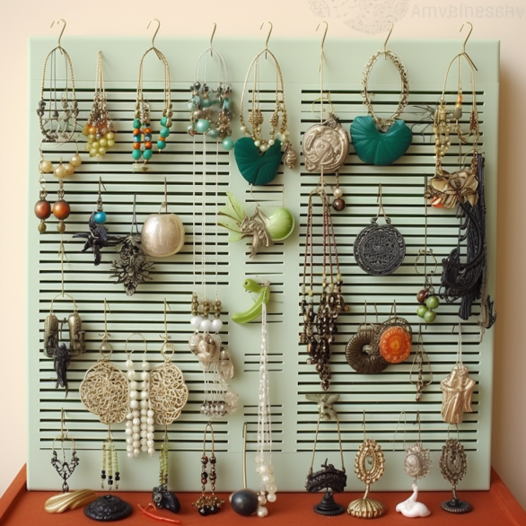 How to display a lot of earrings 7 Tips You should Know Zakka Canada