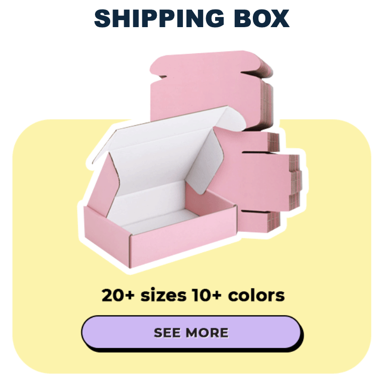 Shipping boxes, slot box, mailing box