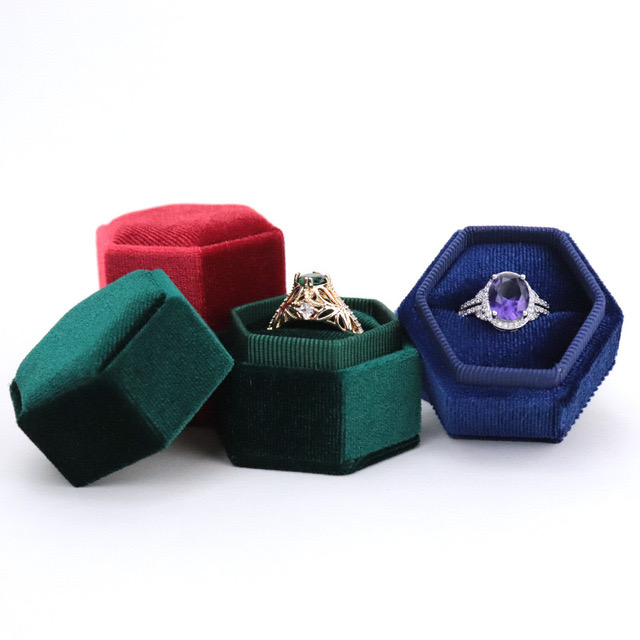 luxury velvet jewelry box